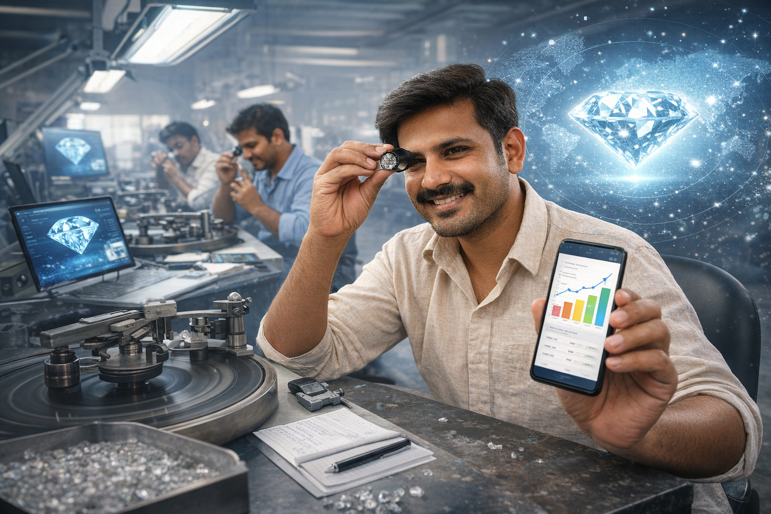 હીરા ઉદ્યોગનું ભવિષ્ય